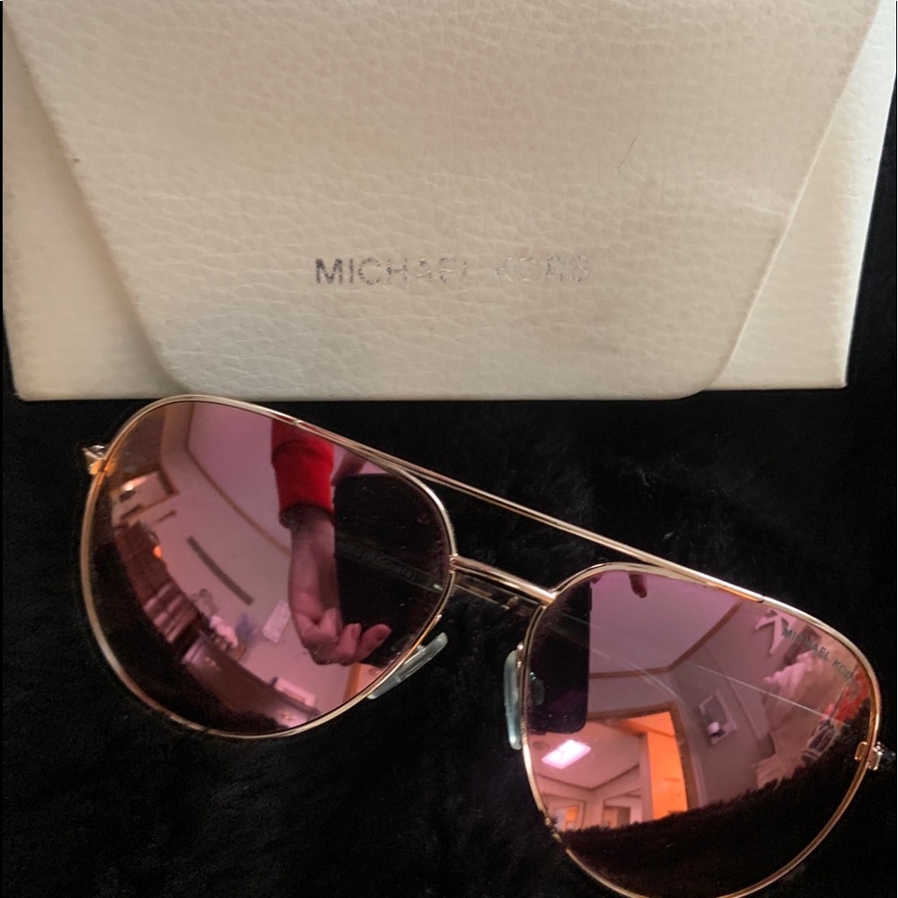 Michael Kors Rose Gold Sunglasses
